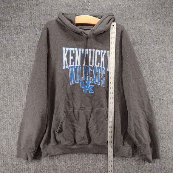 Captivating Men's Kentucky Wildcats UK Pullover Graphic Hoodie Gray Large - Picture 10 of 12